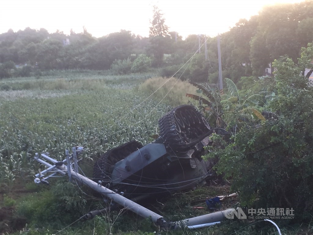 金門戰車翻覆一死一傷肇事原因待釐清 政治 重點新聞 中央社cna