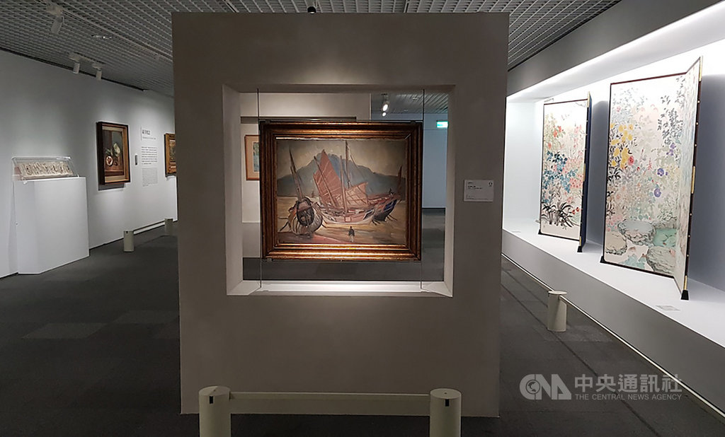「不朽的青春—台灣美術再發現」17日起至2021年1月17日將在MoNTUE北師美術館展出,展出47名台籍及日籍藝術家共74件作品,盼透過展覽,讓觀者與過去對望並對話。中央社記者鄭景雯攝 109年10月16日