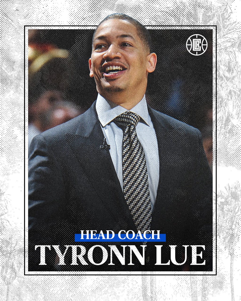 NBA洛杉磯快艇20日正式宣布泰隆.魯接任總教練,但未公布合約細節。(圖取自facebook.com/LAClippers)