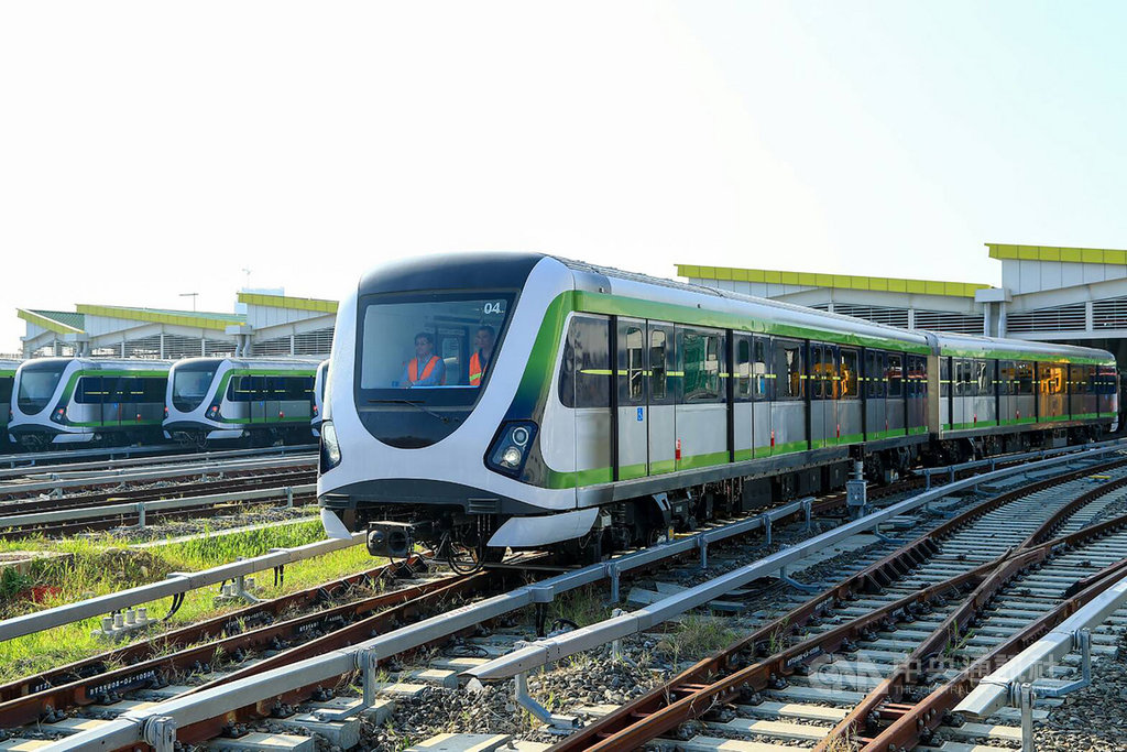 台中捷運綠線8月7日完成初勘後,交通部訂於10月25日辦理履勘,如果能順利通過,台中捷運綠線將能於年底前通車,提供台中民眾全新的交通工具體驗。(台中市政府提供)中央社記者郝雪卿傳真 109年10月24日