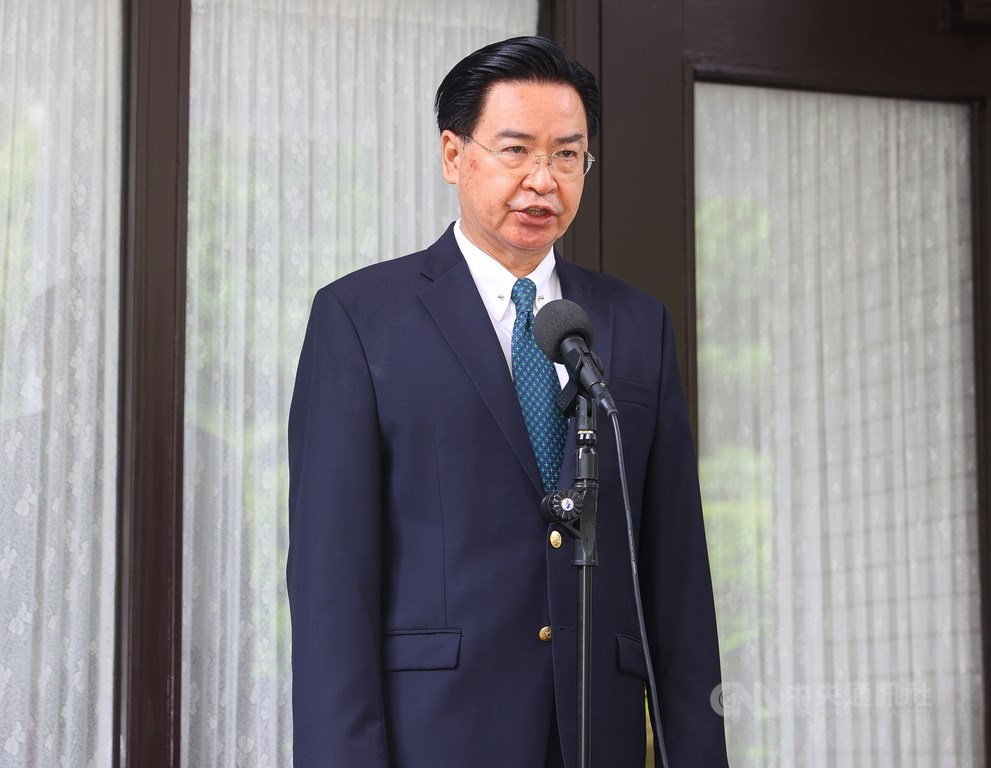 外交部長吳釗燮日前接受西班牙媒體專訪表示,台灣對美國大選並不會選邊站。(中央社檔案照片)