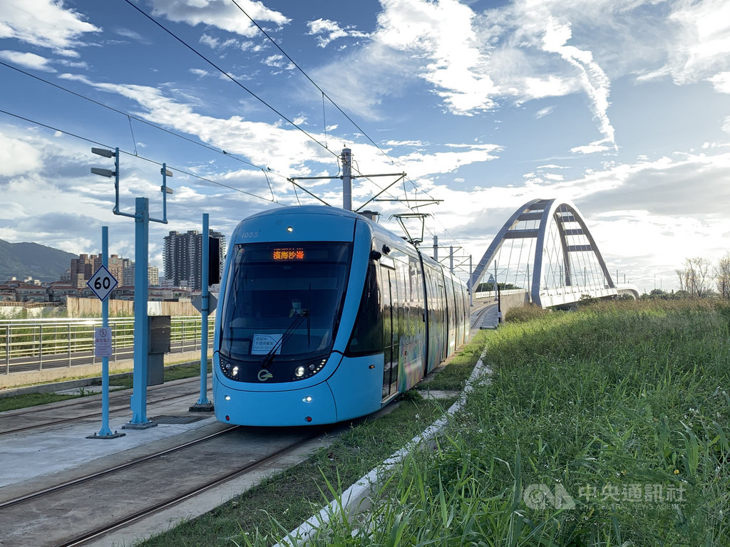 藍海線通車 淡海輕軌藍海線15日通車12 14前電子票證免費搭 生活 重點新聞 中央社cna