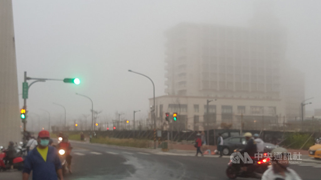 澎湖清晨霧茫茫太陽升起恢復好天氣 地方 中央社cna