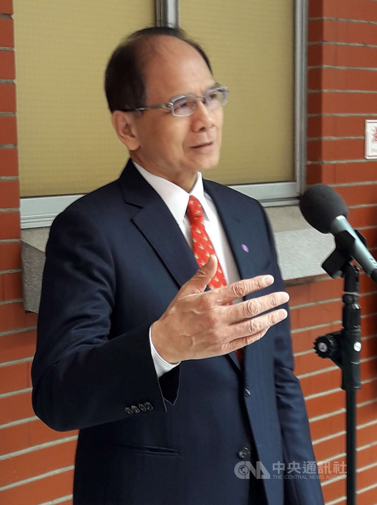 立法院遷建話題討論多年,立法院長游錫堃(圖)24日受訪表示,「立法院要不要遷建?要遷建的話要遷到哪裡?這個到現在沒有答案。」中央社記者范正祥攝 109年11月24日