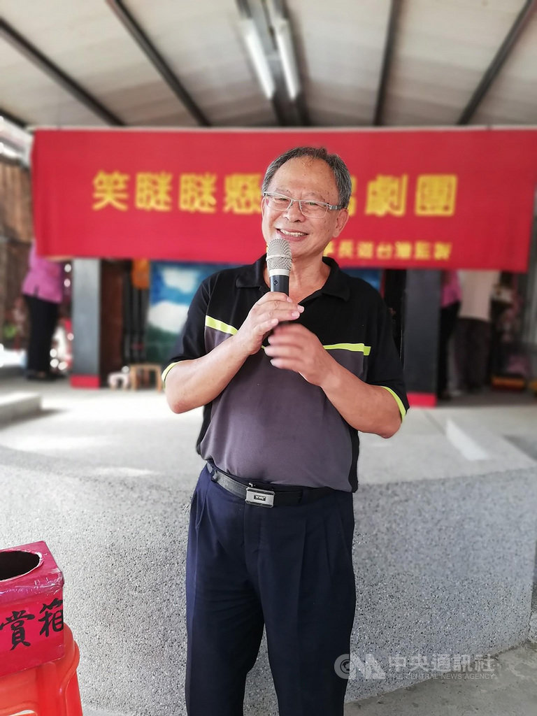 嘉義縣六腳鄉工廠村村長黃江正(圖)罷免案28日投票,開票結果,不同意票計99票,同意票40票,4張無效票,投票率逾7成,選委會表示,罷免案不成立。黃江正則說,公道自在人心。(黃江正提供)中央社記者蔡智明傳真 109年11月28日