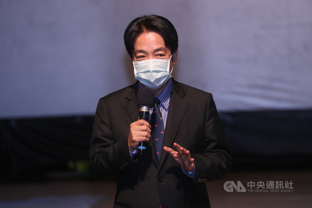 全美台灣人權協會第44屆年會暨「鄭南榕紀念獎」頒獎典禮5日下午在台北舉行,副總統賴清德受邀出席並致詞。中央社記者裴禛攝 109年12月5日