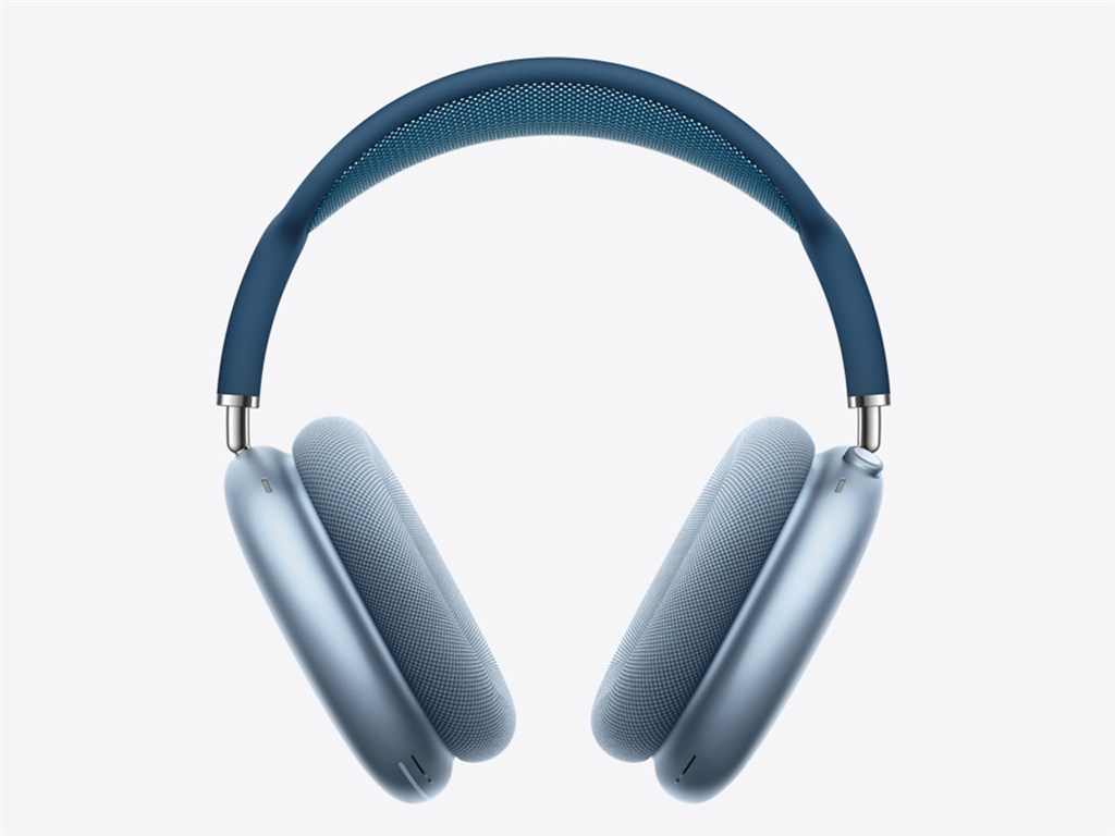 蘋果公司(Apple)8日發表AirPods Max耳罩式無線耳機,台灣售價新台幣1萬8490元。(圖取自蘋果網頁apple.com)