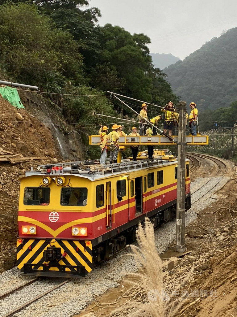 台鐵搶修瑞芳猴硐段晚間9時回送試車 生活 重點新聞 中央社cna