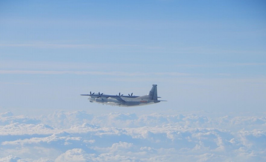 空軍4日發布4軍機擾台,其中為1架運-9通信對抗機侵犯台灣西南防空識別區。圖為運-9通信對抗機同型機。(圖取自國防部網頁mnd.gov.tw)