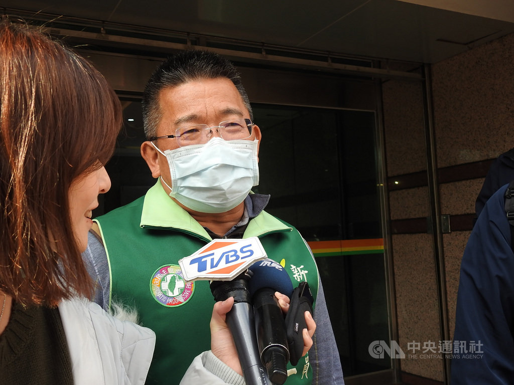 民進黨主席蔡英文12日參與新北市黨務座談,新北市議會民進黨團總召林銘仁(圖)提議儘速決定新北市長參選人,其中交通部長林佳龍及衛福部長陳時中都是合適的人選。中央社記者王鴻國攝 110年1月12日