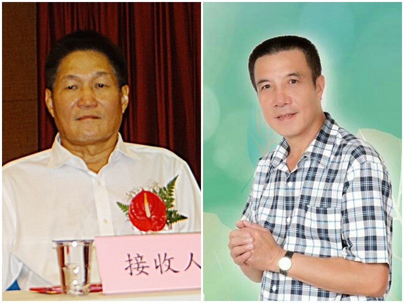 前屏東縣麟洛鄉長李新煌(左)、蔡志和(右)涉收受營造公司賄賂710萬元,二審判處李新煌7年徒刑、蔡志和8年徒刑。李未上訴已於二審定讞,蔡上訴最高法院日前遭駁回,全案定讞。(左圖為中央社檔案照片,右圖取自蔡志和臉書facebook.com)