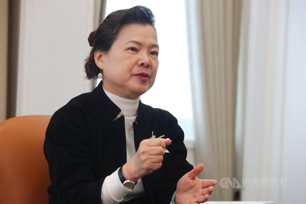 經濟部1月29日表示,台灣時間2月5日將以視訊方式與美國召開供應鏈對話,產業不限於半導體,也包括其他產業部門,部長王美花(圖)及業者都會出席。(中央社檔案照片)