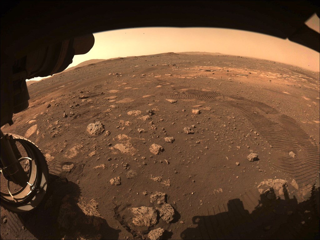 NASA5日表示,毅力號已在火星上成功執行首次試駛。(圖取自NASA網頁www.nasa.gov)