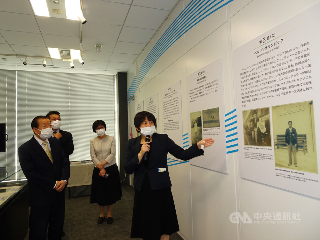 首位參加奧運台灣人張星賢展開幕提高東奧氣氛 運動 中央社cna