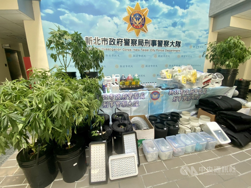 富二代租透天厝種大麻新北市警台南逮人 社會 中央社cna