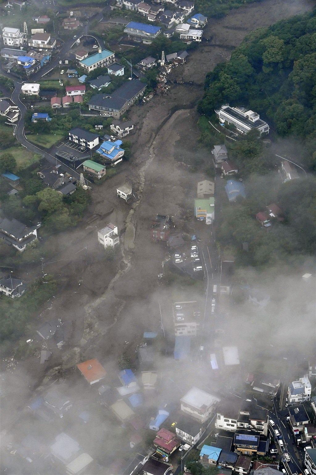 日本靜岡熱海市大規模土石流約人下落不明 影 國際 重點新聞 中央社cna