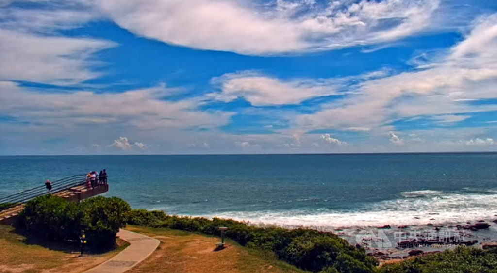 颱風天勿冒險觀浪百公里海景線上即時看 影 生活 中央社cna