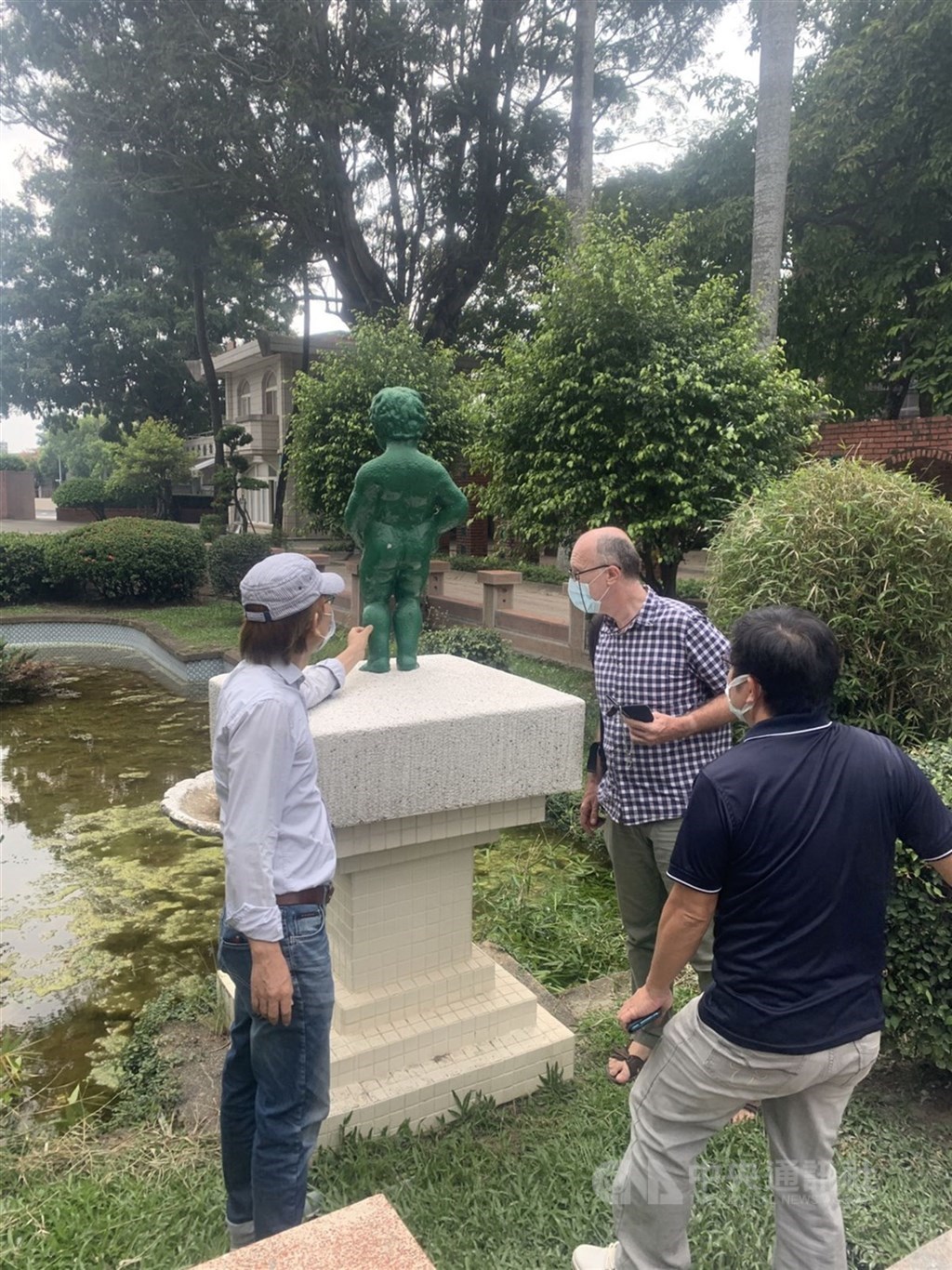 嘉義公園尿尿小童身世成謎比利時學者探究竟 生活 中央社cna 嘉義公園尿尿小童身世成謎比利時學者探究竟 生活 中央社cna