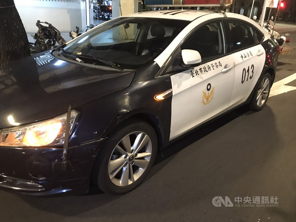 男子毒駕失控撞警車車內起獲愷他命遭送辦 社會 中央社cna