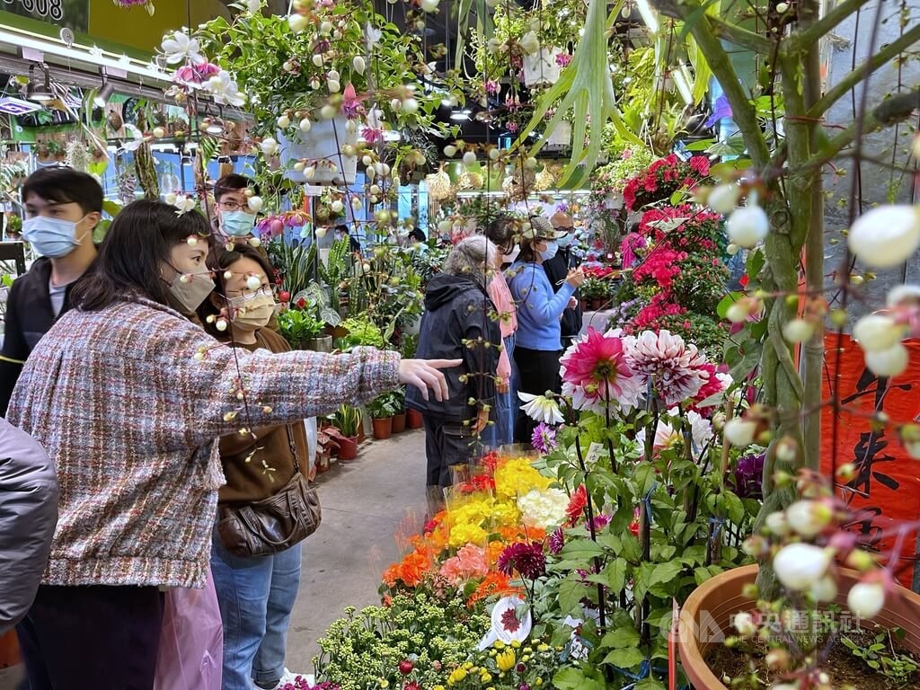 花價平穩台北花市27日起全天候不打烊 地方 中央社cna