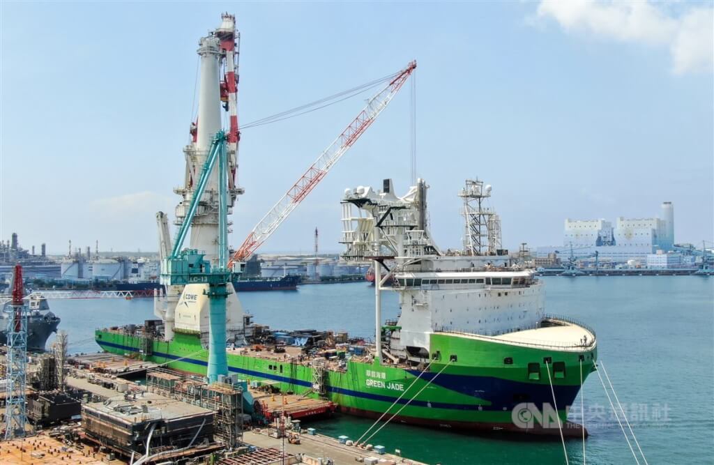 台船迎50週年 海事工程、國艦國造兩大動能拚逆轉勝 | 產經 | 中央社 CNA