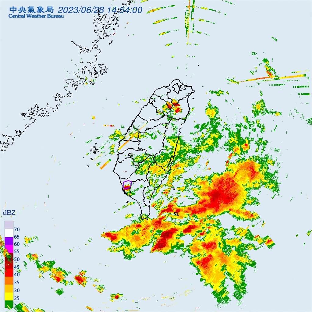 對流雲系發展旺盛 新北高雄等6縣市大雨特報 生活 中央社 Cna 1472