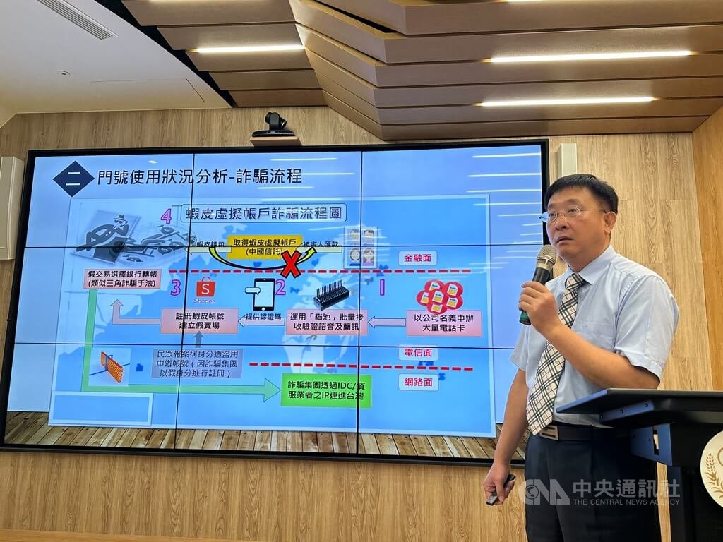 電信詐欺分析高檢署：犯嫌不法利用蝦皮、易利委| 社會| 中央社CNA