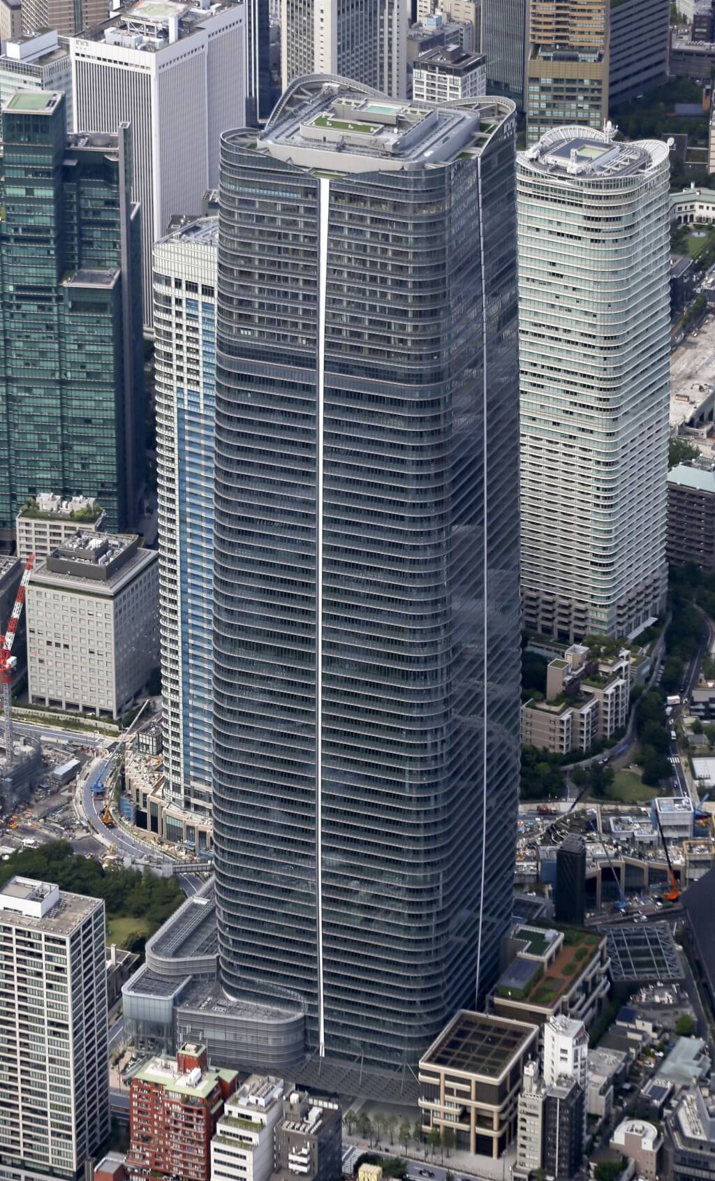 日本第一高樓麻布台之丘森JP塔11月開張 高330公尺結合住商 | 國際 | 中央社 CNA