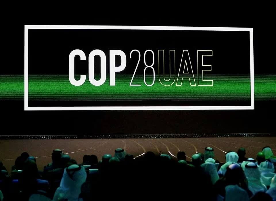 聯合國氣候變化綱要公約第28次締約方會議（COP28）揭幕。圖為開幕式現場。（路透社）