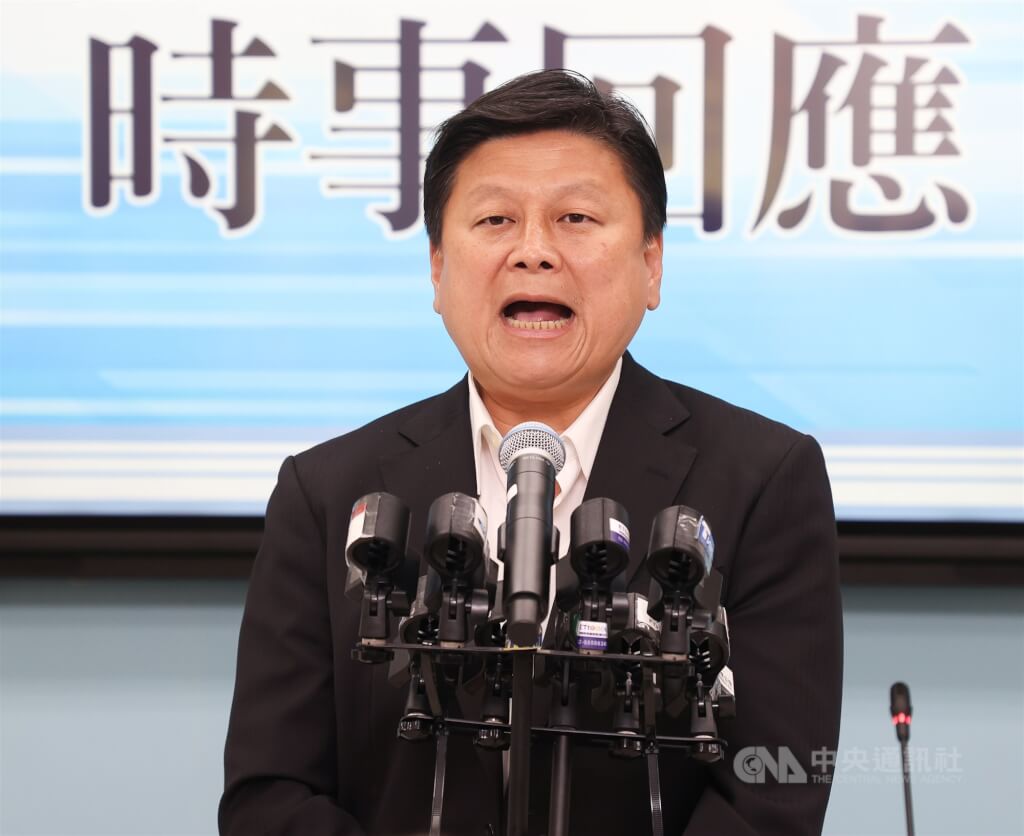 國民黨立法院黨團總召傅崐萁。（圖／中央社）