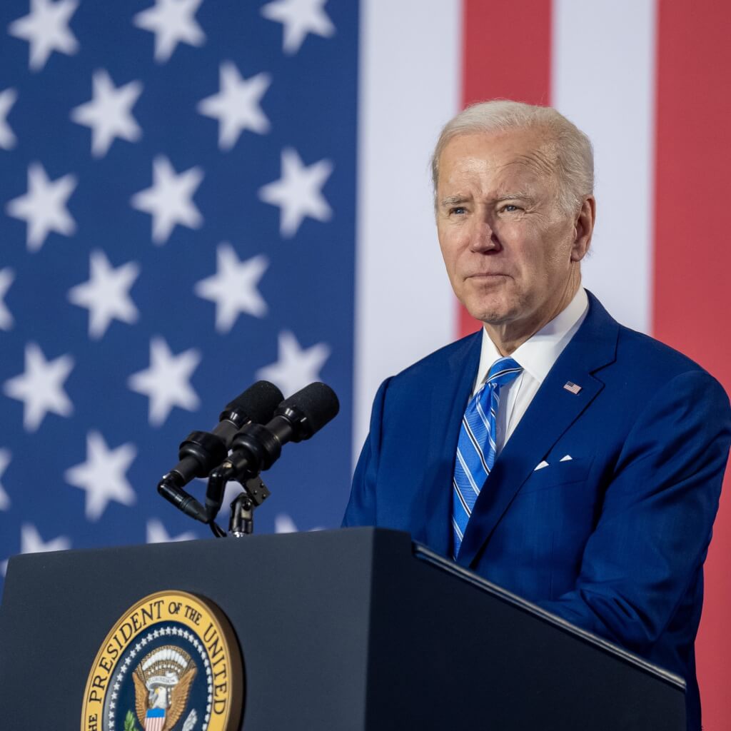 美國總統拜登21日宣布退出總統大選。（圖／取自facebook.com/joebiden）