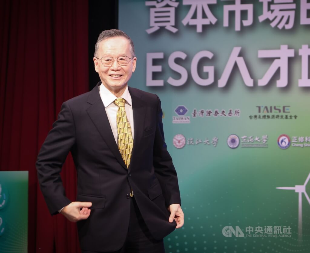 台灣永續能源研究基金會董事長簡又新。（中央社檔案照片）