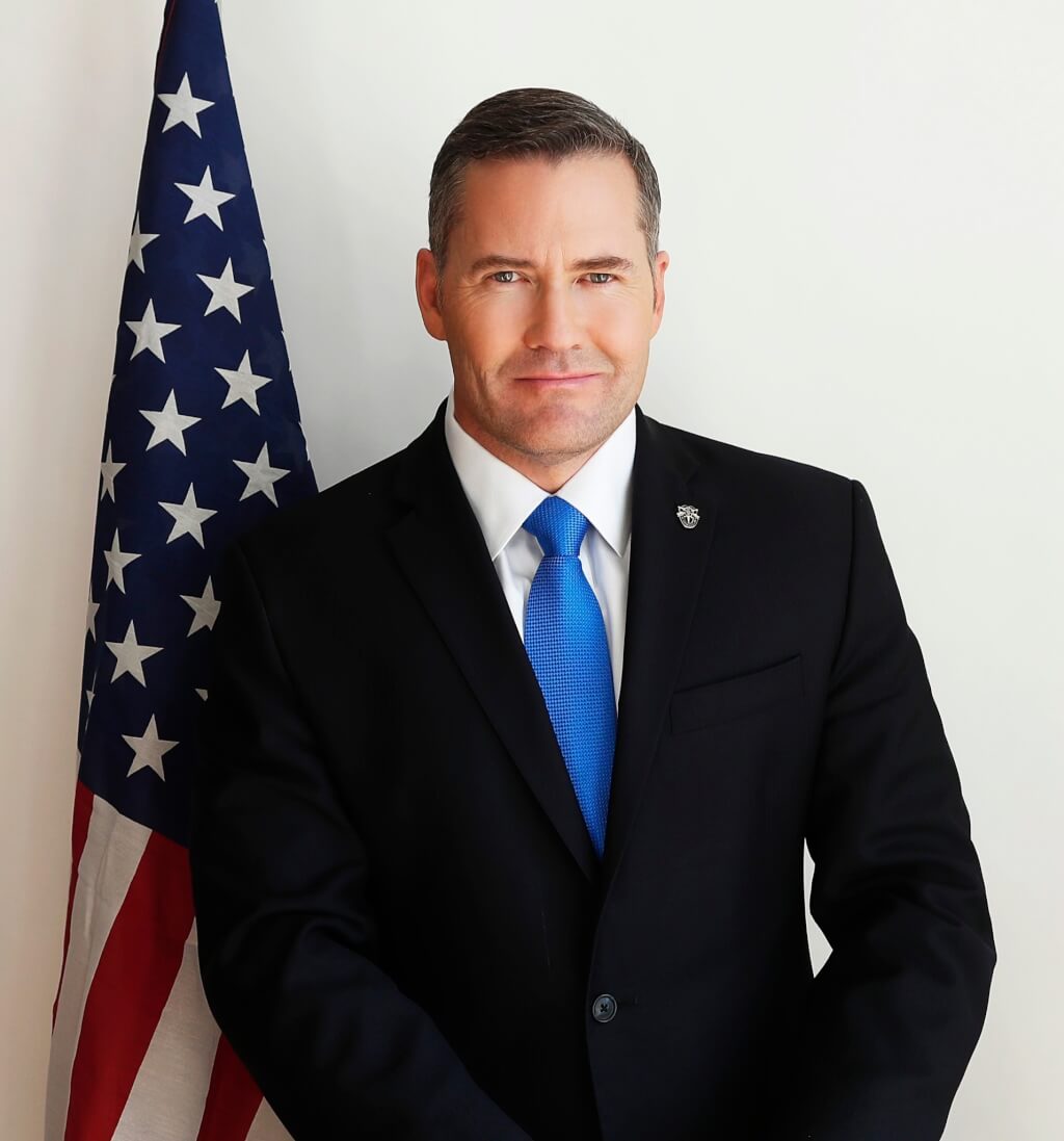 共和黨籍聯邦眾議員瓦爾茲。（圖／取自facebook.com/MichaelWaltzForCongress）