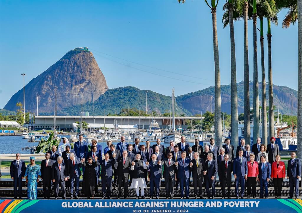 G20各國領導人18日發表聯合聲明。（圖／取自x.com/g20org）