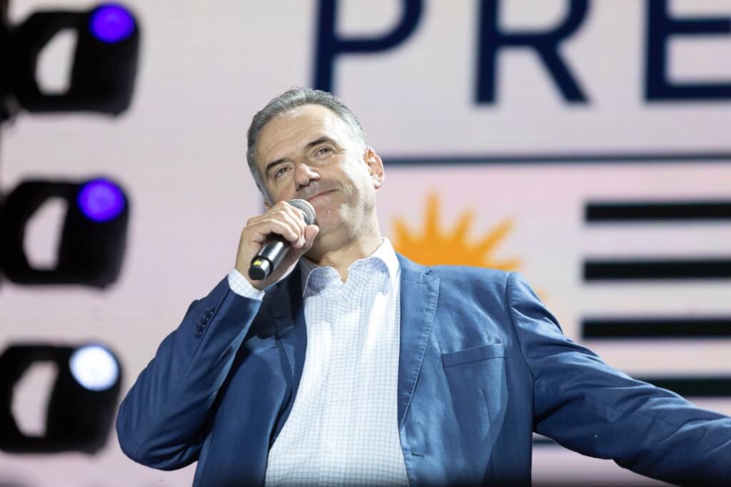 烏拉圭總統當選人奧爾西。（圖／取自x.com/OrsiYamandu）