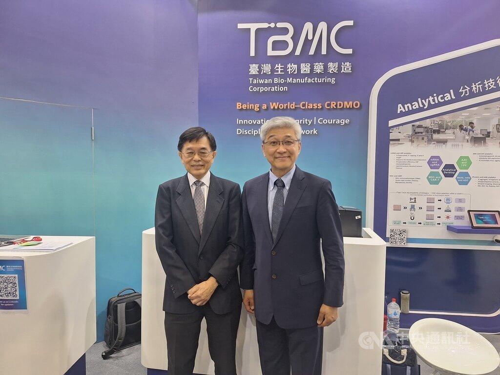 TBMC啟動GMP廠建置明年量產  疫苗年產量達1300萬劑