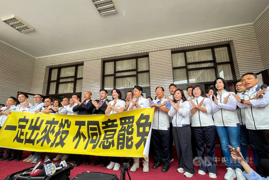 726罷免投票　韓國瑜：民主基本原則是權力監督制衡