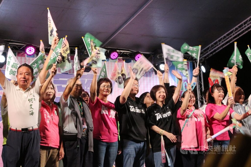 中部罷前晚會喊決戰中台灣　國民黨：全力守住
