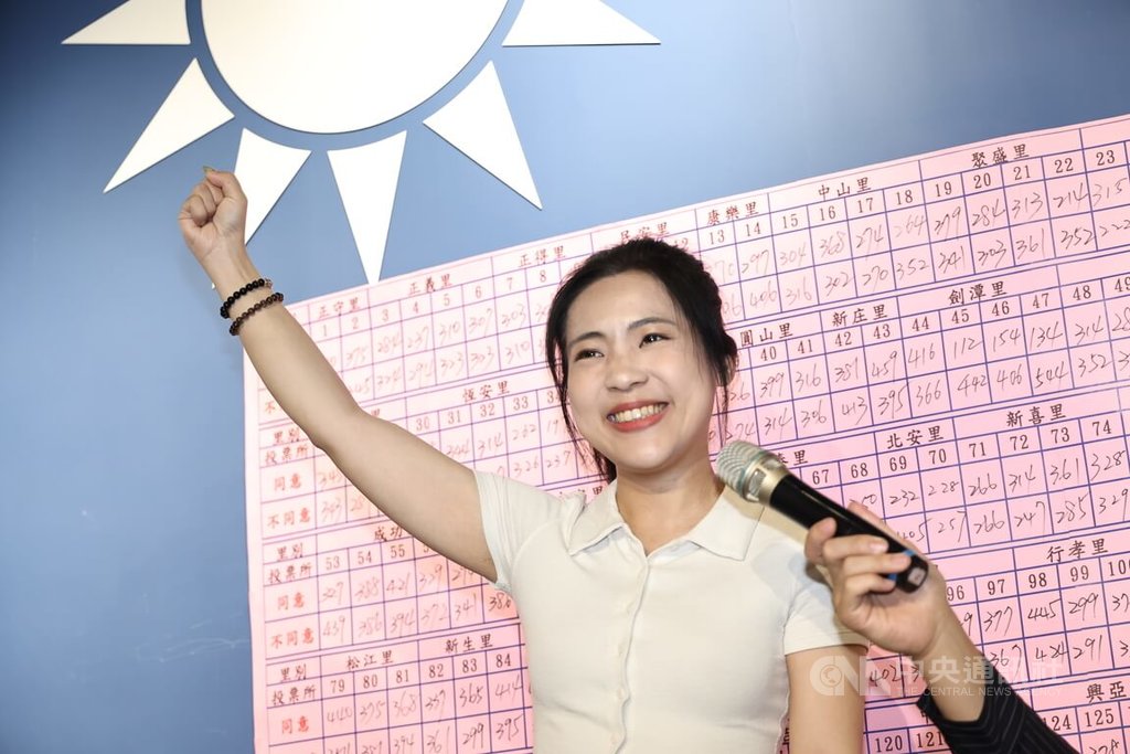 罷免案開票　徐巧芯自行宣布不通過