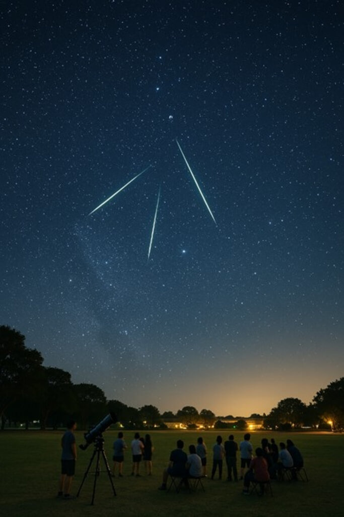 英仙座流星雨迎高峰　高雄美濃辦觀星活動邀同賞