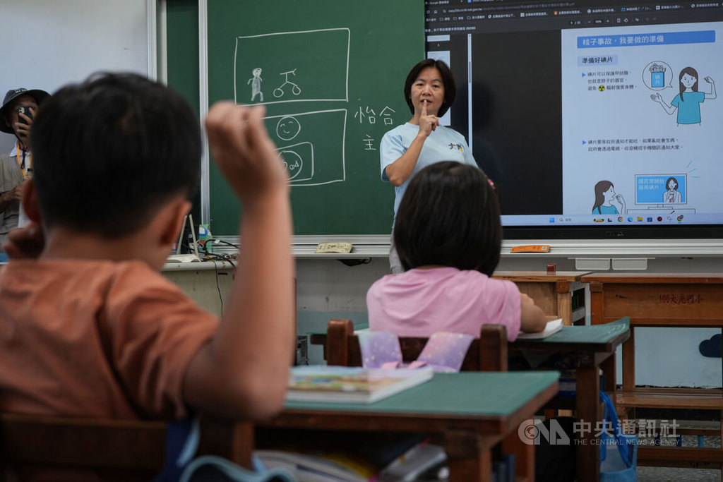恆春鎮核安演習　大光國小防護宣導