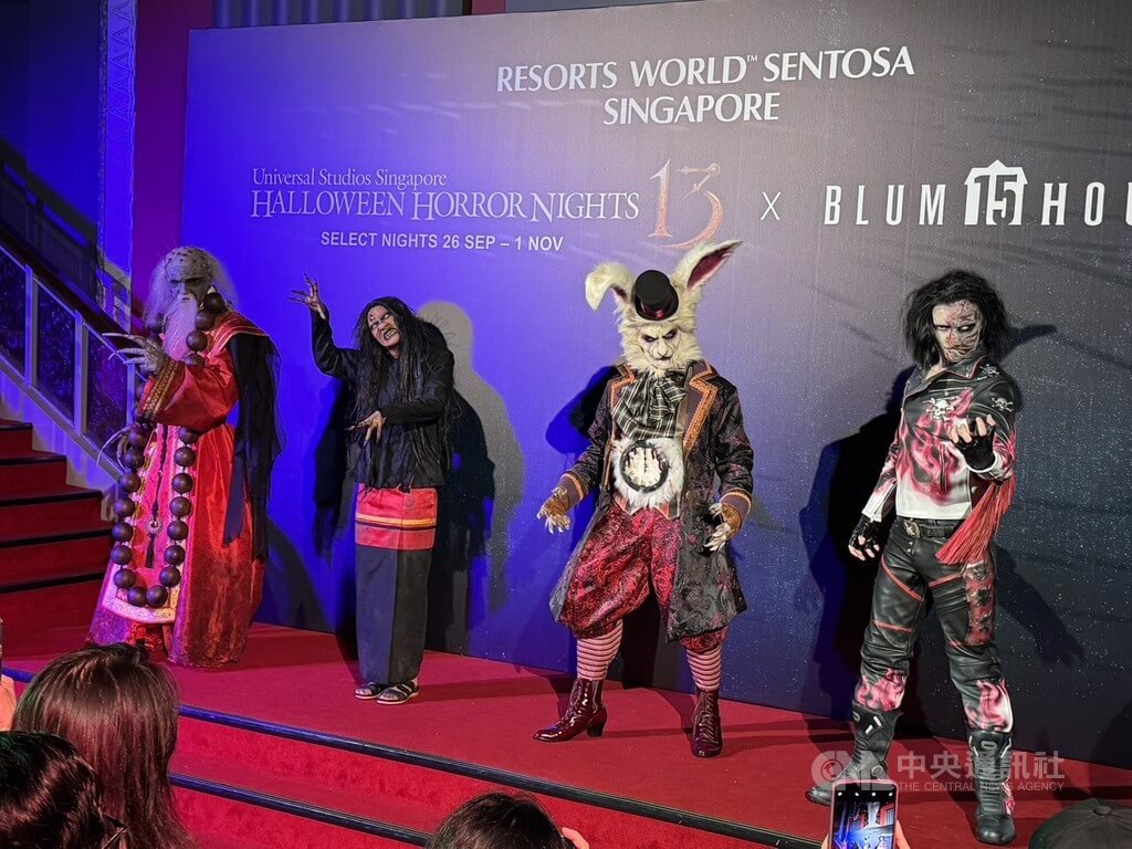 新加坡環球影城 萬聖節主題角色登場