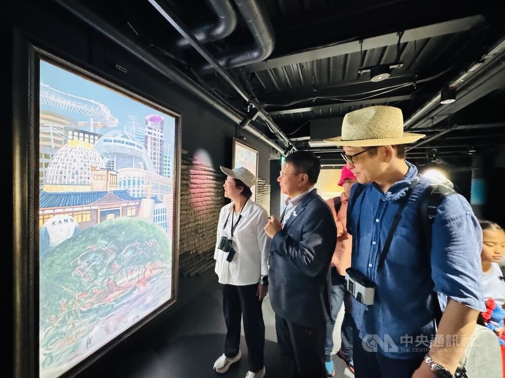 彰化縣長率團訪大阪世博　欣賞台灣科技結合藝術