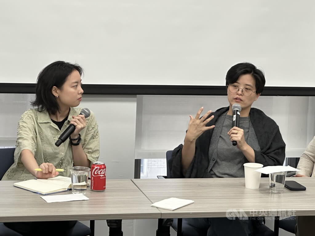 楊双子、金翎哥倫比亞大學講座