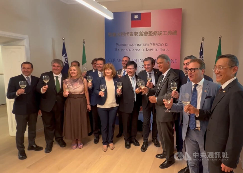 駐義大利代表處整修竣工典禮　義大利政要出席