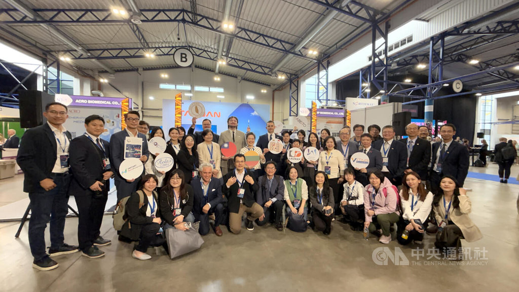 波羅的海生命科學展揭幕　參展廠商