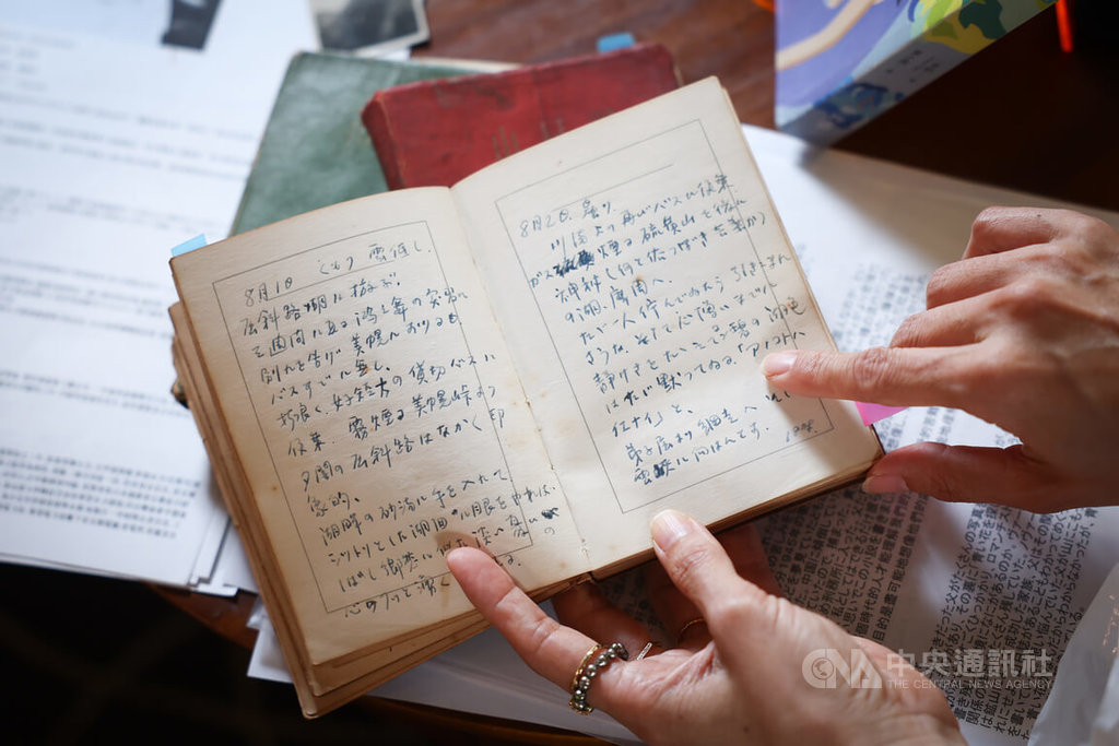一青妙展示父親遺物　日記見「不能提的事」