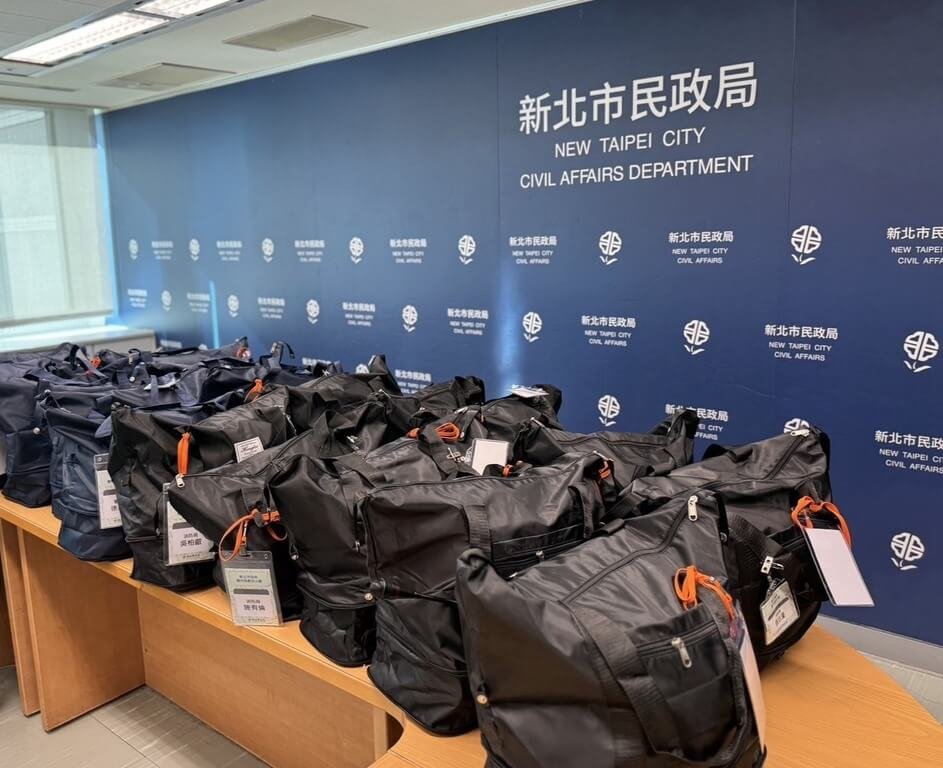 新北替代役前進花蓮　民政局準備救災配備包