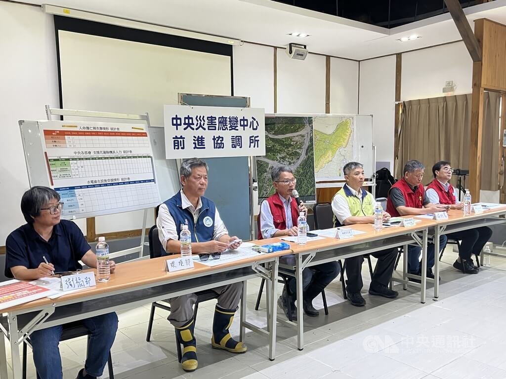 花蓮前進協調所說明工作進度　賴建信主持