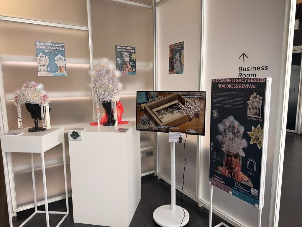 馬蘭復刻頭飾在曼谷展出